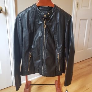 NWT Ivanka Trump Vegan Leather Jacket